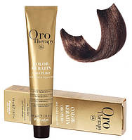 Крем-краска безаммиачная для волос Fanola Oro Therapy №6/14 Bitter Chocolate 100 мл (3088Gu)