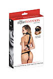 Фіксатор для рук з кляпом в рот і маскою Fetish Tentation Wrist Straps with Ball Gag Кайф, фото 3