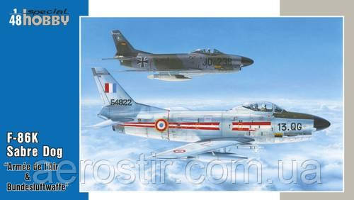 F-86K "Armés de l'Air & Bundesluftwaffe" 1/48 Special Hobby 48126