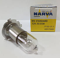 Лампа мотоцикл, скутер, мопед розжарювання NARVA P15d-25-3
