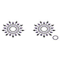 Пестіс на соски Petits Joujoux Gloria set of 2-Black / Purple Кайф