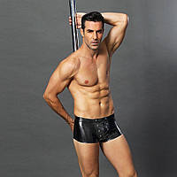 Еротичні чоловічі лакові труси зі шнурівкою Кайф