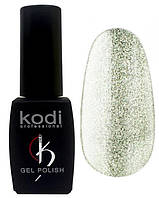 Гель-лак для ногтей Kodi Professional Shine №SH030 Холодное золото с шиммером и глиттером 8 мл (4207Gu)