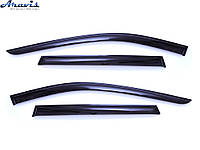 Дефлекторы окон ветровики Chevrolet Lacetti седан 2004-2014 на скотче Acryl-Auto