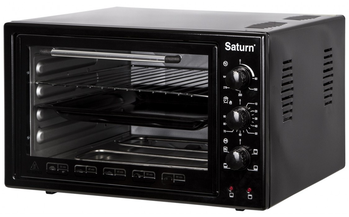 Електродуховка SATURN ST-EC 3802 Black