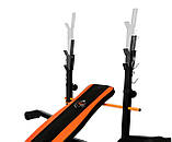 Універсальна лава для жиму WCG 0020 з приставкою Скотта (Тренувальна спортивна лава) W_5782, фото 4