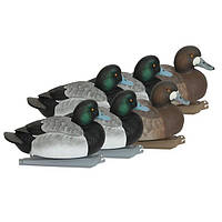 Чучела уток GHG Greenhead Pro-Grade Foam-Filled Bluebills 6 шт.