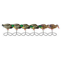 Чучела кряквы GHG Greenhead Pro-Grade Full Body Flocked Head Feeder 6шт.