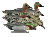 Чучела уток HIGDON Standard Green Wing Wing Teal, Foam Filled6шт.