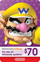 Nintendo eShop Card $70 (USA)
