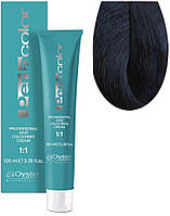 Стойкая крем-краска для волос Oyster Cosmetics Perlacolor №1/1 Черный с синим оттенком 100 мл (3259Gu)
