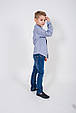 Тонкі дитячі джинси для хлопчика MEK Італія 181MHBF001 Синій, фото 6