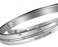 Циркометр JC 15 - 55 шкала 0,05 мм, +/- 0,03 мм нержавеющая сталь AISI 301