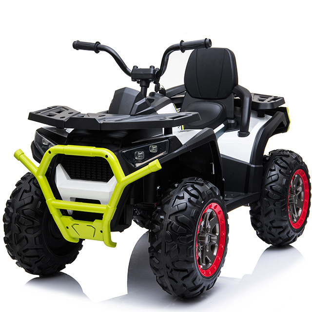Дитячий квадроцикл (2 мотори по 35W, МР3) Baby Tilly XMX607 EVA GREEN Зелений | Дитячий електромобіль Тіллі, фото 1
