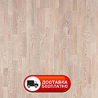 Паркетная доска FOCUS FLOOR Дуб OSTRO WHITE MATT (TUNDRA WHITE) 3-х полос.14x188x2266