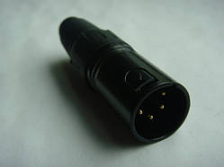 XLR-папа 4 pin