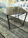Столик журнальный, кофейный GoodsMetall из металла в стиле Loft "Софи", фото 6