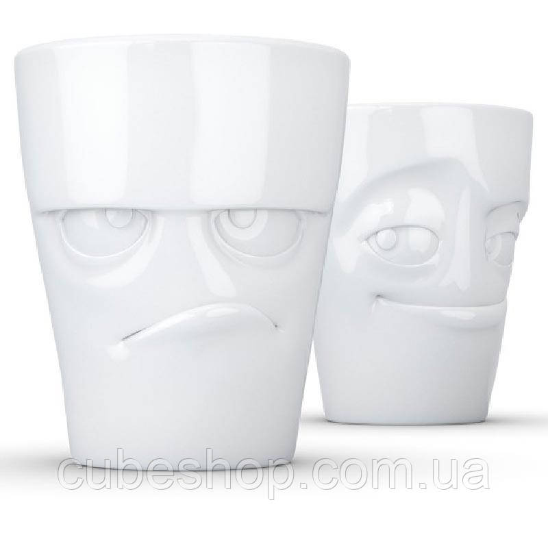 Набір з двох стаканів Tassen "Буркун і Пустунчик" (350 мл), фарфор