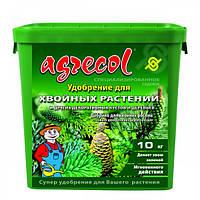 Добриво для хвойних рослин NPK (14-14-21) 10 кг, Agrecol