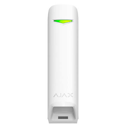 Бездротовий датчик руху типу «штора» Ajax MotionProtect Curtain white, фото 2