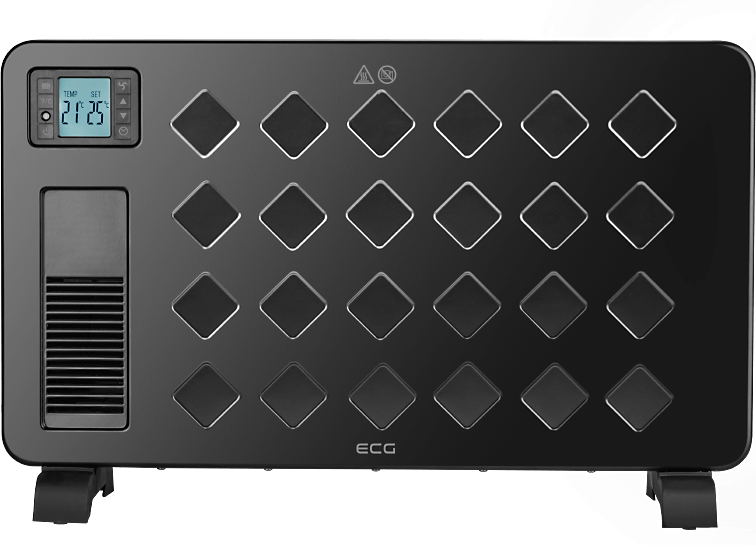 Конвектор ECG TK 2040 DR black