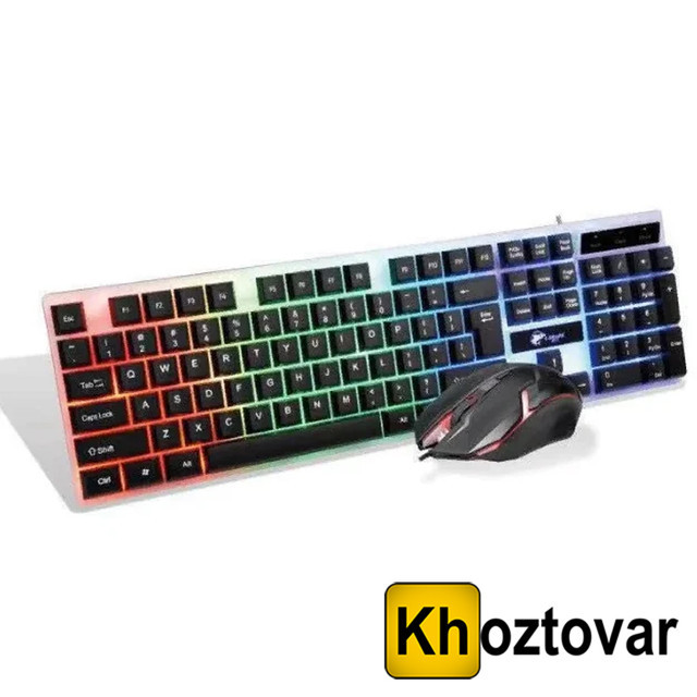 Комплект клавіатура LED Gaming Keyboard Mouse M-416 <unk> K 01