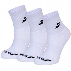 Шкарпетки спортивні Babolat QUARTER 3 PAIRS PACK (Упаковка,3 пари)