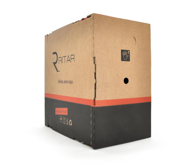 Кабель вита пара Ritar (10559) КПП-ВП UTP, cat.5E, CU, 4х2х0.51 мм, 305м