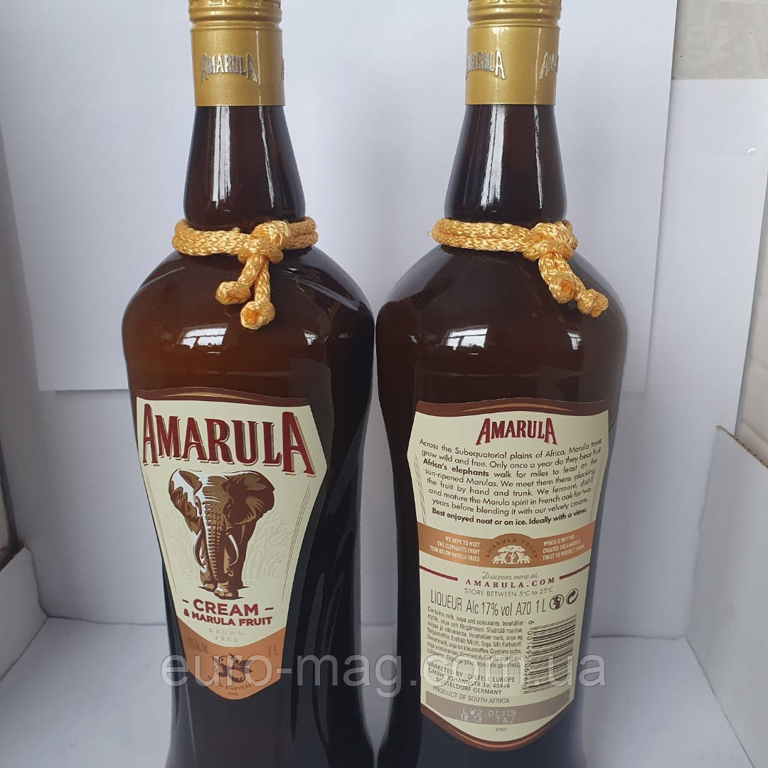 Крем-Лікер Амарула Amarula Cream 1L 17%