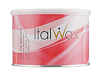 Воск для депиляции в банке ItalWax Роза, 400 мл