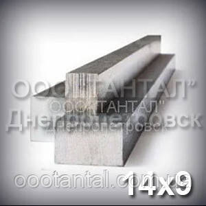 Шпонковий матеріал 14х9 сталь 45 ГОСТ 8787-68 (шпонка DIN 6880) метровий, фото 1