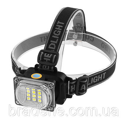 Ліхтар налобний 6659-12SMD, фото 1