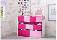Дитячий комод ящик органайзер для іграшок Рожевий, фото 4