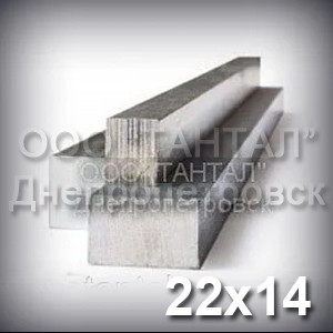 Шпоночный материал 22х14 сталь 45 ГОСТ 8787-68 (шпонка DIN 6880) метровый - фото 1 - id-p819167324