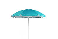 Зонт садовый, пляжный для летних площадок TE-002 голубой