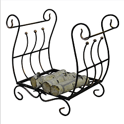 Кований дровник 40х60х60см, Кд10