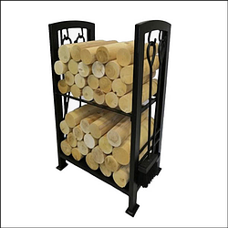 Кований дровник 30х70х50см, Кд11