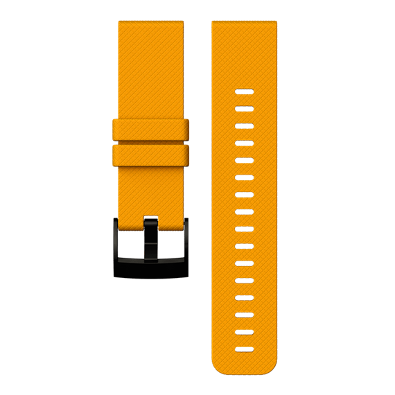 Силіконовий ремінець для смарт-годинника SUUNTO TRAVERSE AMBER SILICONE STRAP, фото 1