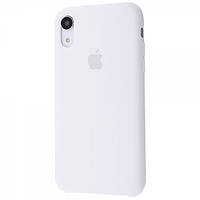 Чохол Silicone Case для iPhone XR White (силіконовий чохол білий силікон кейс на айфон Хр 10р)