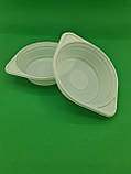 Тарілка пластикова одноразова Ø 500 мм(100 шт)Пластикова тарілка одноразова, фото 2