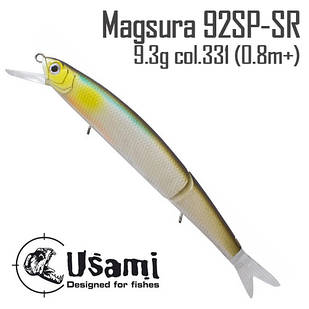 Воблер Usami Magsura 92SP-SR 9.3 g col.331 (0.8 m+)