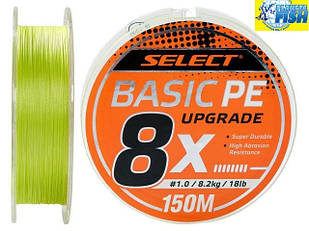 Шнур Select Basic PE 8x 150m (салат.) 0.16 мм