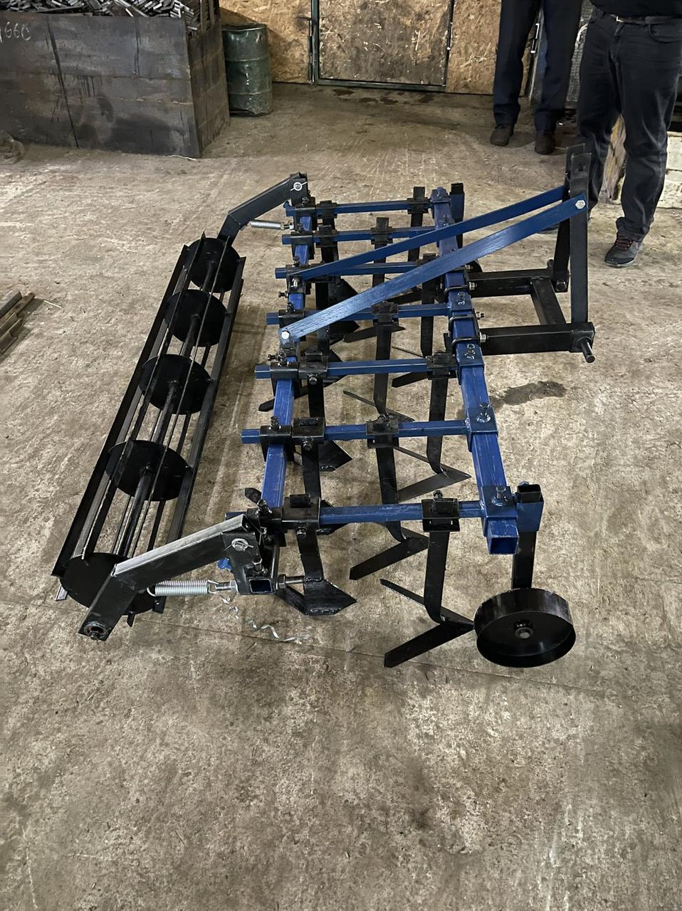 Культиватор суцільної обробки з грудним котком-барабаном (3-точки), фото 1