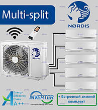 КОНДИЦІОНЕРИ MULTI SPLIT зовнішній блок MV-NDO28I (3) NORDIS