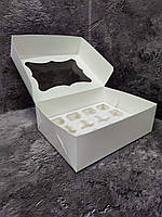 Коробка для капкейков 12 шт 33х25,5х11 см