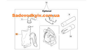 Мішок для повітродувки Oleo-Mac BV 300 (56550078AR)