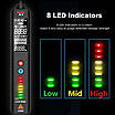 Безконтактний індикатор напруги - детектор обриву проводки багатофункціональний BSIDE X1 з функцією тестера і індикатора фази, фото 6