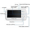 Відеоняня baby monitor безпровідна з великим 4.3 " дюймовим монітором INQMEGA BM43, датчик температури, підсвітка, запис відео, фото 7