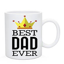 Чашка Best Dad. Кружка Найкращий тато