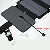 Туристична сонячна батарея - сонячна зарядка для телефону Kernuap 5W, 5В/1А, фото 4